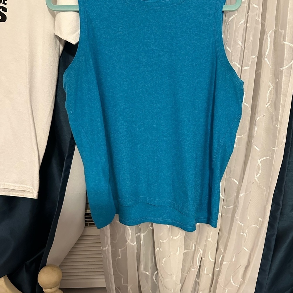 Jockey Blue Women's Muscle Tee